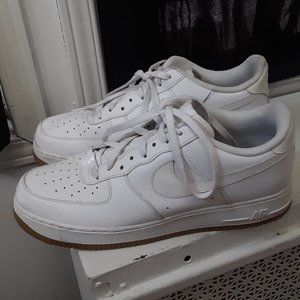 Air Force One white gum bottom size 13